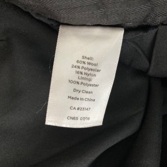 Talbots Petites Pants Wool Tweed Sequined Shimmer Womens Size 10P - Picture 4 of 11